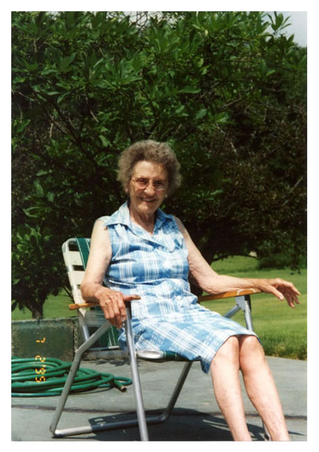 Christine at age 80 1995